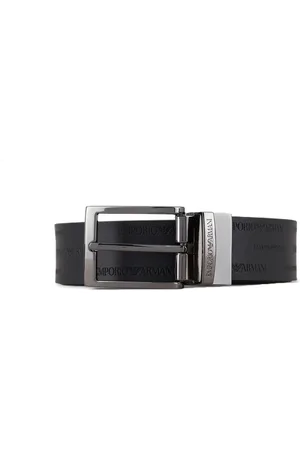 Emporio Armani Cintura reversibile in pelle