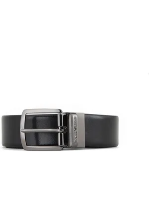Emporio Armani Cintura reversibile in pelle