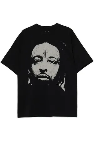 Cropp T shirt nera con stampa 21 Savage