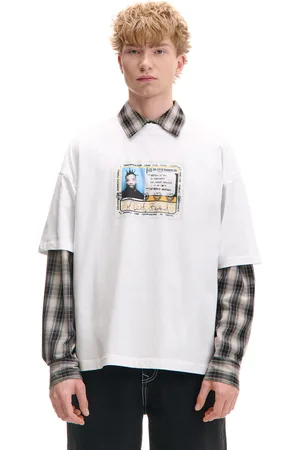 Cropp T shirt bianca con stampa Ol