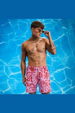 Cropp Pantaloncini mare con stampa all over