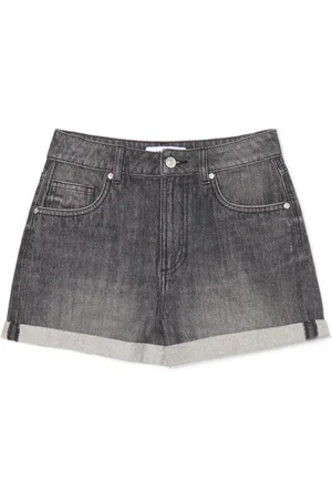 Cropp Shorts in denim con effetto lavato