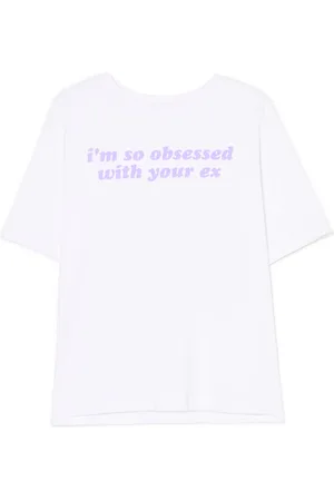 Cropp T shirt bianca con stampa Olivia Rodrigo