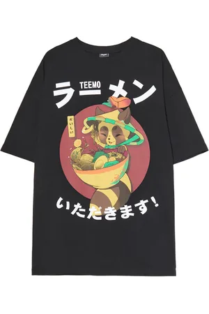 Cropp T shirt nera con stampa League of Legends