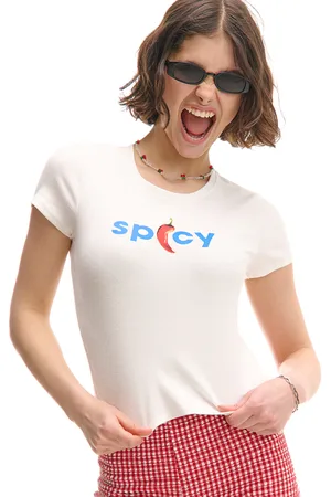 Cropp T shirt con stampa