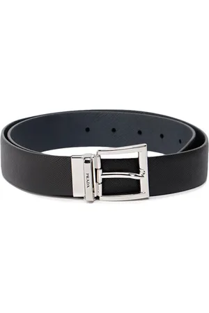 Prada Saffiano Leather Reversible Belt