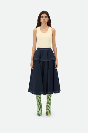 Bottega Veneta Nylon Skirt