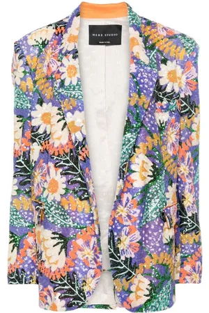 HEBE STUDIO `The New Lover` Sequins Blazer