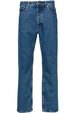 Palm Angels `Monogram` Straight Jeans