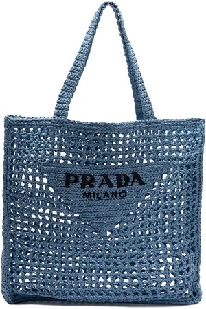 Prada Crochet Tote Bag