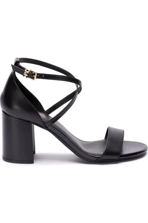 Michael Kors `Sophie` Mid-Heel Sandals