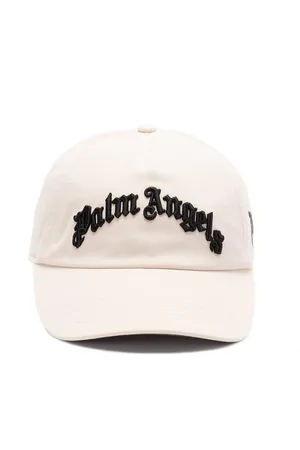 Palm Angels `Curved Logo` Cap