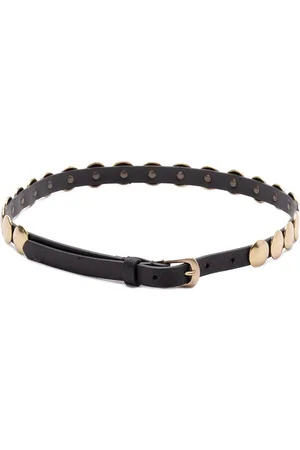 Golden Goose `Trinidad` Thin Belt With Studs