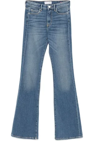 Pinko `Flora` No Belt Flare Jeans