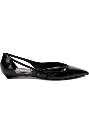 Prada Leather Ballerinas