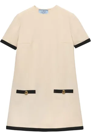 Prada Mini Dress With Velvet Details