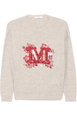 Max Mara `Quota` Round-Neck Sweater