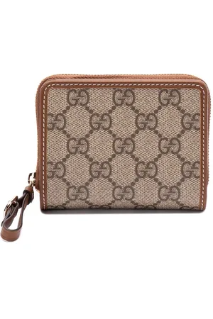 Gucci `Gg Emblem` Zipped Mini Wallet