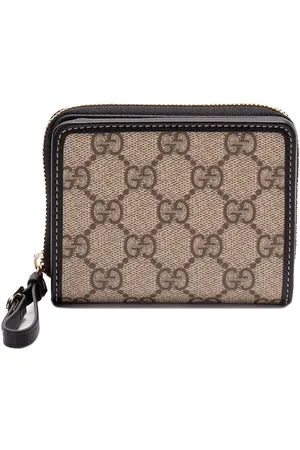 Gucci `Gg Emblem` Zipped Mini Wallet