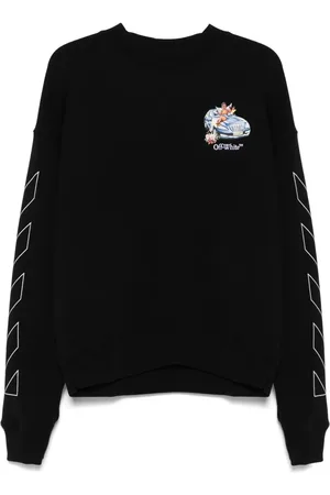 OFF-WHITE `Fresco Arrow Skate` Crew-Neck Sweatshirt