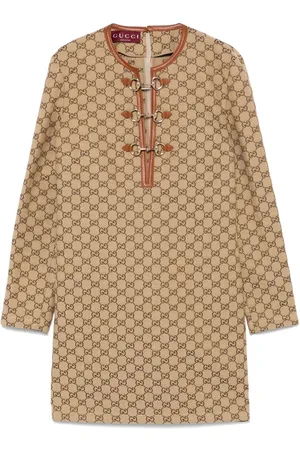Gucci `Gg Canvas` Dress