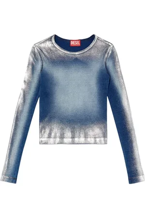 Diesel `T-Banes-Nc-Q1` Long Sleeve T-Shirt