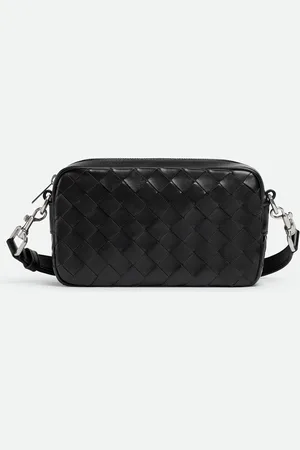 Bottega Veneta `Mini Intrecciato Camera Bag`