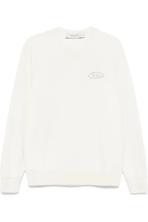 Golden Goose `Journey` Crew-Neck Sweatshirt With Lettering Printed On