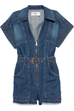 Elisabetta Franchi Denim Jumpsuit