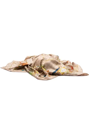 Gucci Animal And Floral Print Foulard