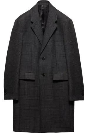 Prada `Galles` Printed Coat