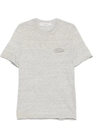 Golden Goose `Journey` Regular T-Shirt With Lettering Print