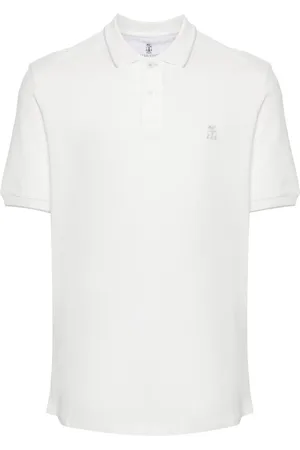 Brunello Cucinelli Cotton Piqué Polo Shirt With Logo