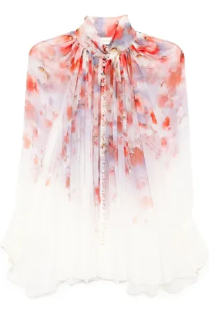 ZIMMERMANN `Crush` Smock Blouse