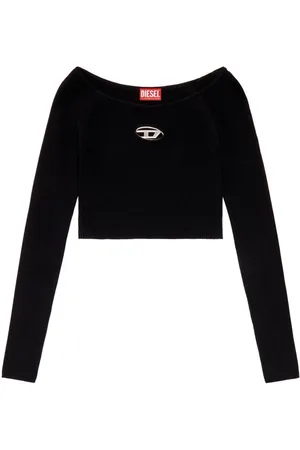 Diesel `M-Vera-Ls` Off-The-Shoulder Top