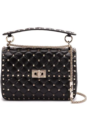 VALENTINO GARAVANI `Rockstud Spike` Medium Shoulder Bag