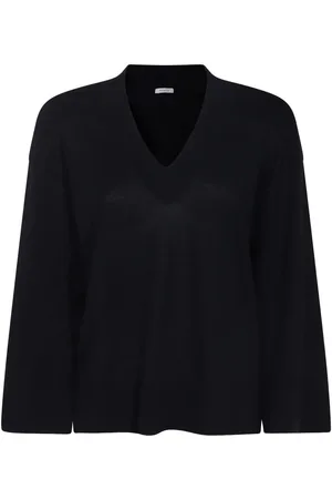 Malo Long Sleeve V-Neck Sweater