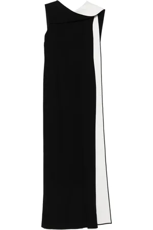 Roland Mouret Satin Crepe Sash Gown