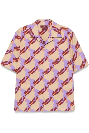 Gucci `Twisted Surf On Pop` Print Shirt