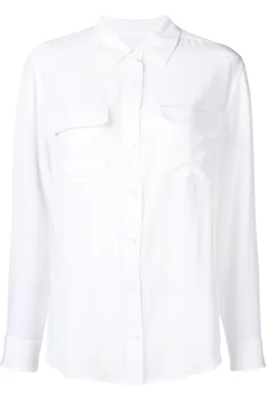 Equipment `Signature` Long Sleeve Shirt