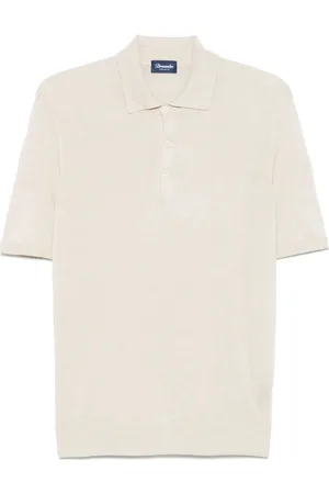 DRUMOHR Short Sleeve Polo With Buttons