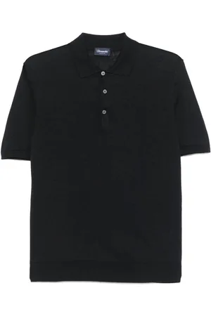 DRUMOHR Short Sleeve Polo With Buttons