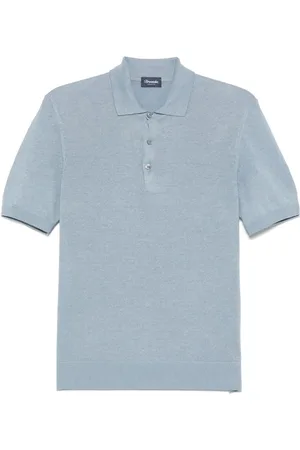 DRUMOHR Short Sleeve Polo With Buttons