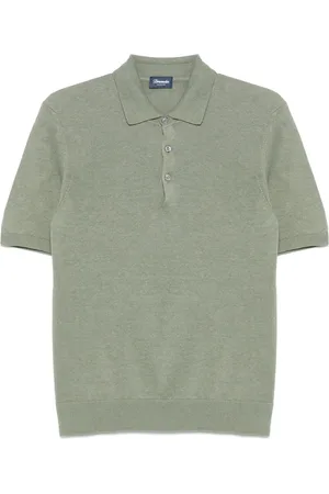 DRUMOHR Short Sleeve Polo With Buttons