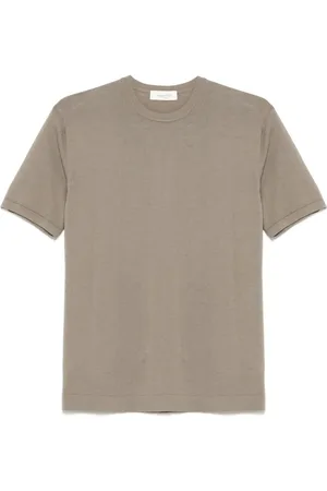 PIACENZA 1733 Short Sleeve Crew-Neck Sweater