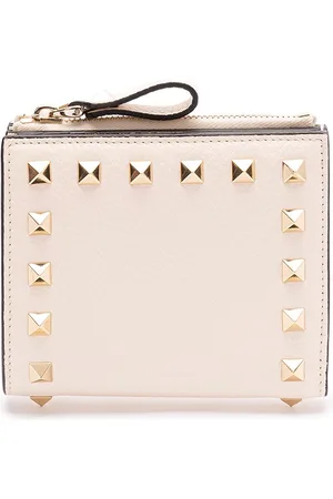 VALENTINO GARAVANI `Rockstud` Flap French Wallet