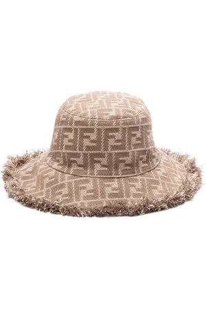 Fendi `Ff` Denim Bucket Hat