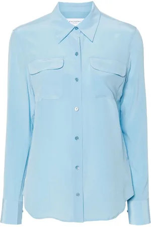 Equipment `Slim Signature` Long Sleeve Shirt