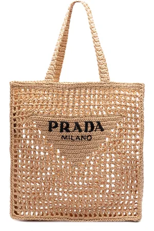 Prada Crochet Tote Bag