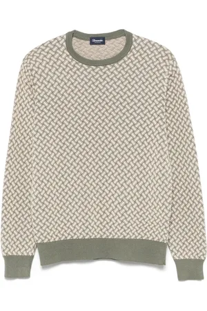 DRUMOHR Long Sleeve Crew-Neck Sweater